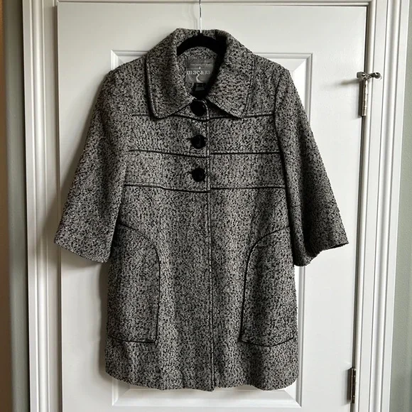 ⚡️NWOT⚡️Mac & Jac Tweed Jacket - Picture 10 of 10